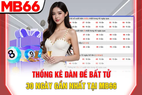Dàn Đề Bất Tử - Cách Chinh Phục Tỷ Lệ 99% Tại MB66 6 Thống kê dàn đề bất tử 30 ngày gần nhất tại MB66